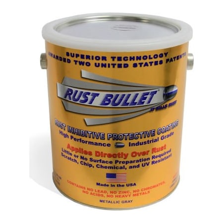 Rust Bullet Llc Rust Bullet Industrial Formula Rust Inhibitive Coating Gallon Can RB14